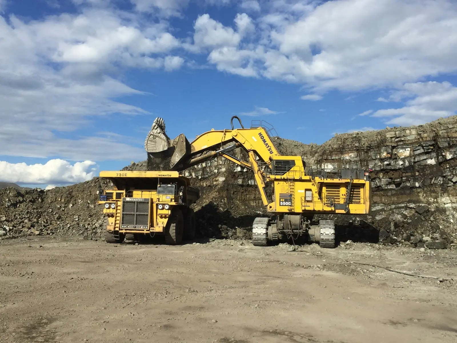 Mining & industry sector — illustrative photograph