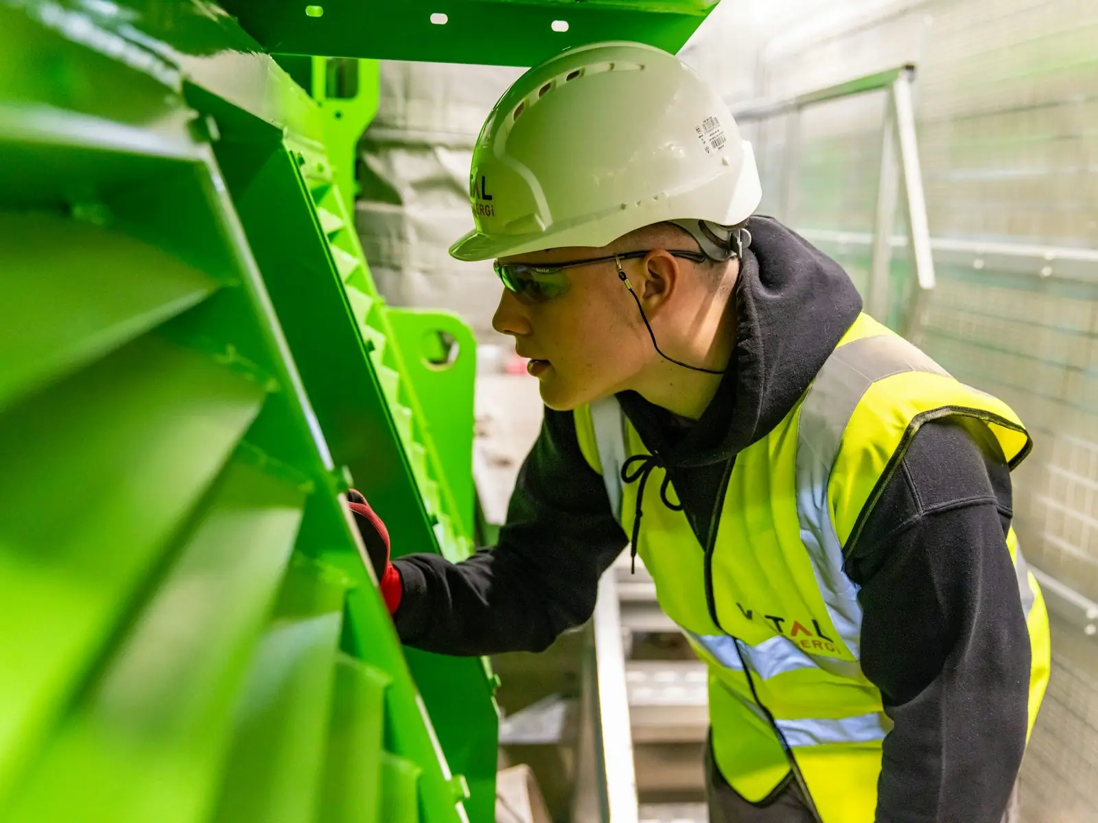 Worker in protective equipment — illustrative safety photograph
