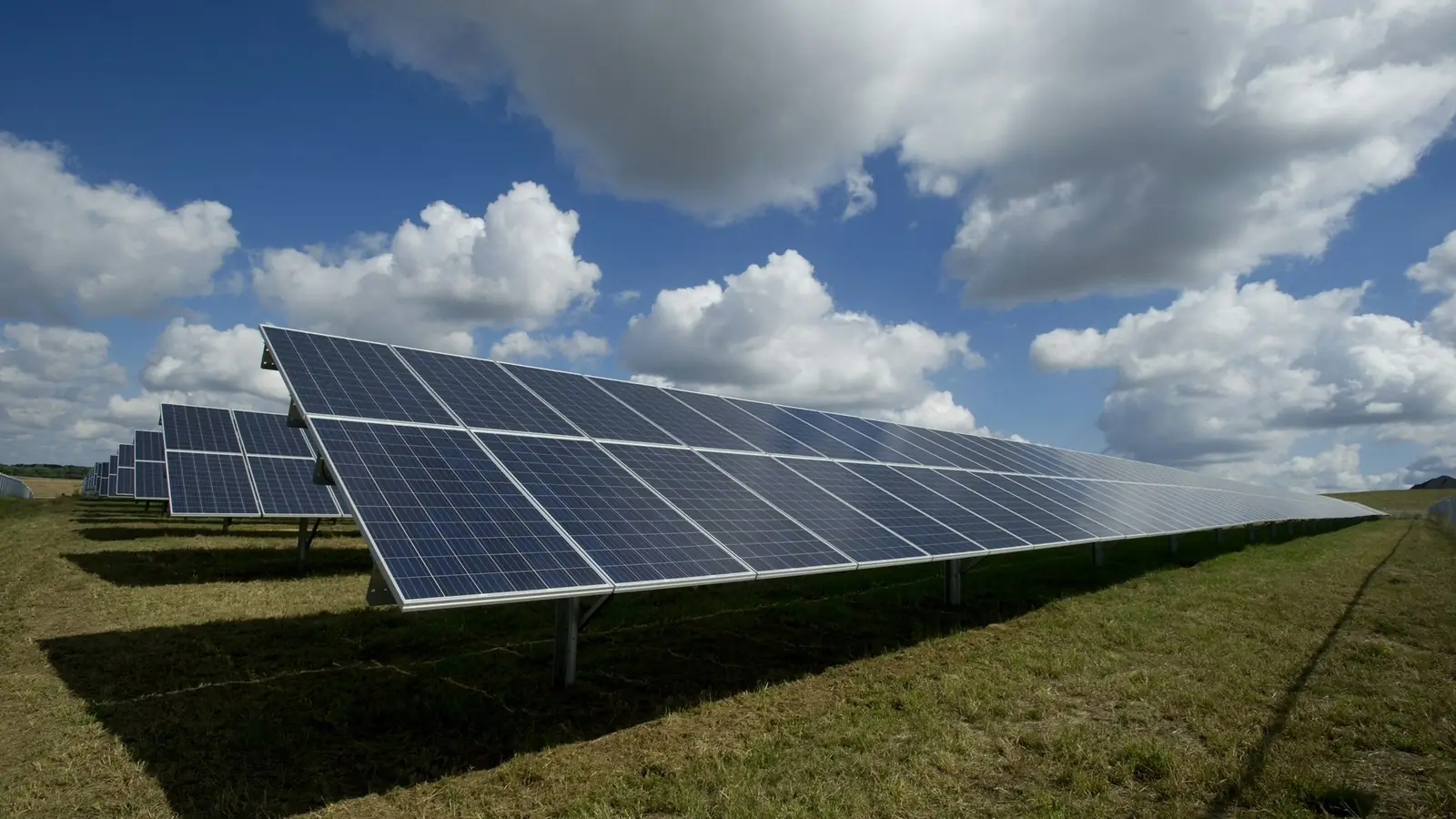 Solar photovoltaic panels — illustrative renewable energy photograph
